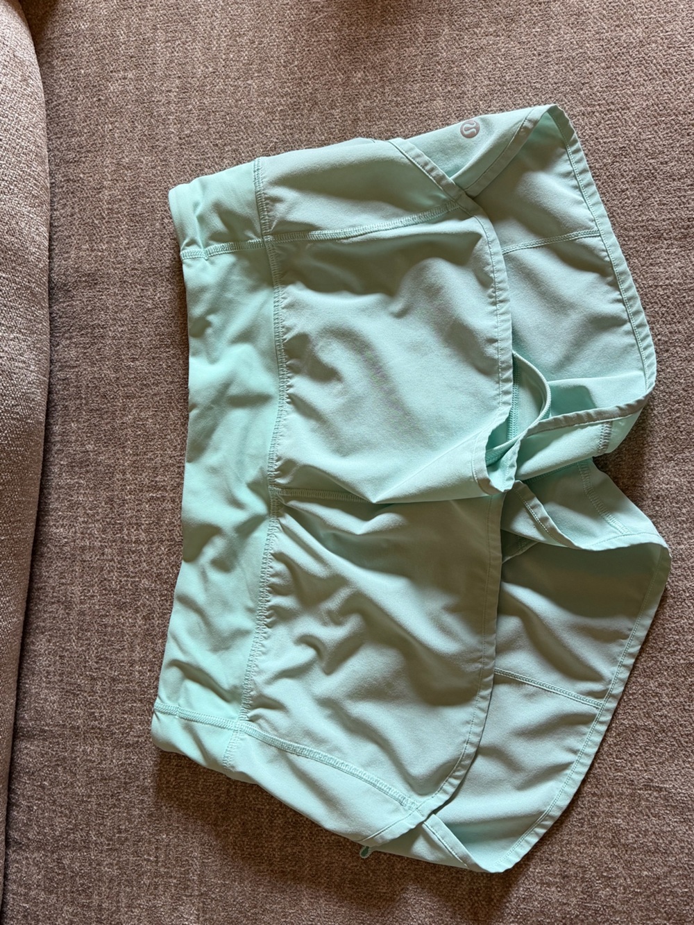 Lululemon’ Light Aqua Athletic Women's Shorts